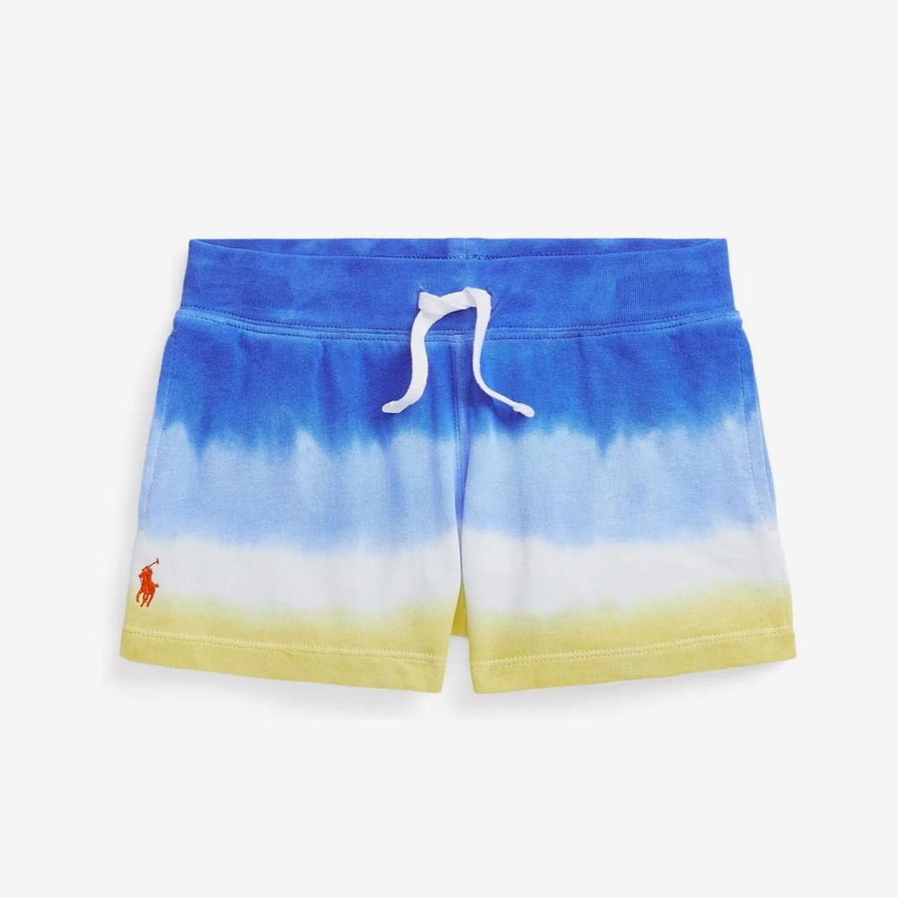 Polo Ralph Lauren 4T Girls Blue Tie-Dye Shorts